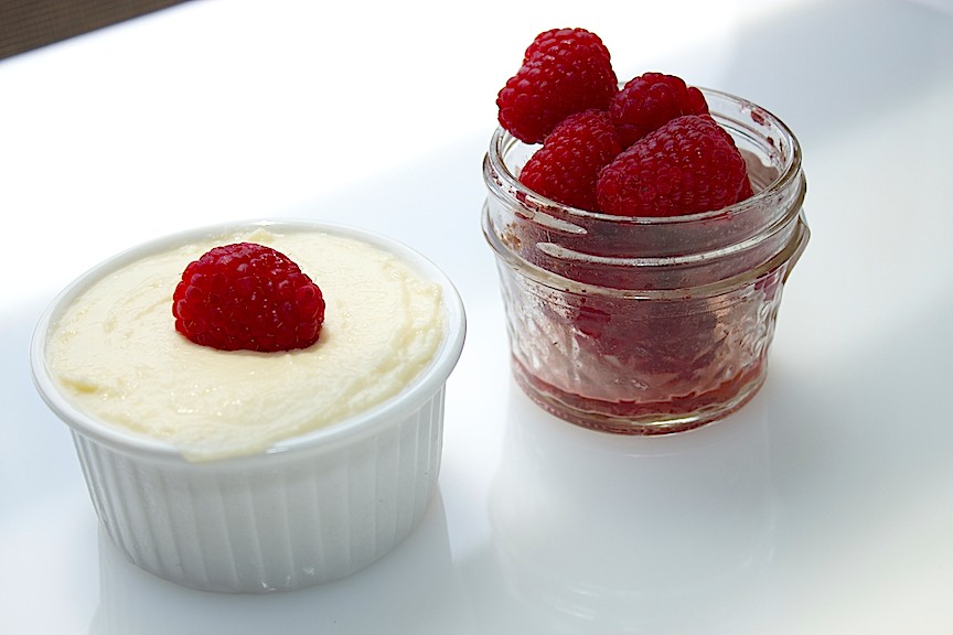 Raspberries and Cream, Photography by Faye Nwafor